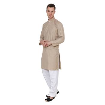 Royal Kurta Men's Cotton Linen Kurta Pyjama 3