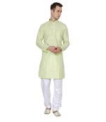 Royal Kurta Men's Cotton Linen Kurta Pyjama