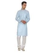 Royal Kurta Men's Cotton Linen Kurta Pyjama
