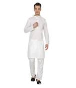 Royal Kurta Men's Cotton  Chikan Kurta Churidar