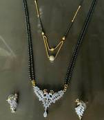 White diamond jewellery-combo