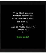 Coding Hello World!
