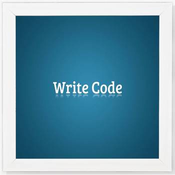 Write Code 1