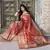 Red Banarasi Weaving Silk Traditional Rajwadi saree