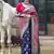 Blue Banarasi Weaving Silk Traditional Rajwadi saree