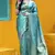 Light green Banarasi Weaving Silk Traditional Rajwadi saree