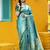 Light green Banarasi Weaving Silk Traditional Rajwadi saree