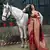 Red Banarasi Weaving Silk Traditional Rajwadi saree