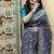Grey Banarasi Weaving Silk Traditional Rajwadi saree