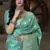 Green Banarasi Weaving Silk Traditional Rajwadi saree