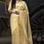 Light brown Banarasi Weaving Silk Traditional Rajwadi saree