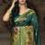 Green Banarasi Weaving Silk Traditional saree