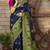 Navy blue Banarasi Weaving Silk Traditional Saree