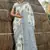 Off white Banarasi Weaving Silk Traditional Royal Saree