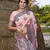 Light pink Banarasi Weaving Silk Traditional Royal Saree