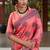 Dark pink Banarasi Weaving Silk Traditional Royal Saree