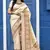 Off white Banarasi Weaving Silk Traditional Maharani Saree