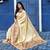 Off white Banarasi Weaving Silk Traditional Maharani Saree