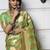 Green Banarasi Weaving Silk Traditional Maharani Saree