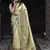 Light green Banarasi Weaving Silk Traditional Maharani Saree