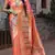 Pink Banarasi Weaving Silk Traditional Maharani Saree