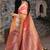 Pink Banarasi Weaving Silk Traditional Maharani Saree