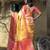 Light orange Banarasi Weaving Silk Traditional Maharani Saree