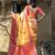 Light orange Banarasi Weaving Silk Traditional Maharani Saree