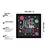 Make Life Colourful     Typography Black Framed Wall Hanging Art Print for Office   Home  Reading Room  ( 8x8 ) Inch