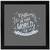Nothing in this World is Permanent   Typography Black Framed Wall Hanging Art Print for Office   Home  Reading Room