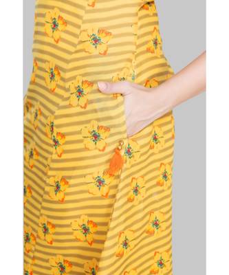 En Vogue Linen Printed Dress 5