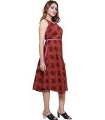 En Vogue Linen Printed Dress