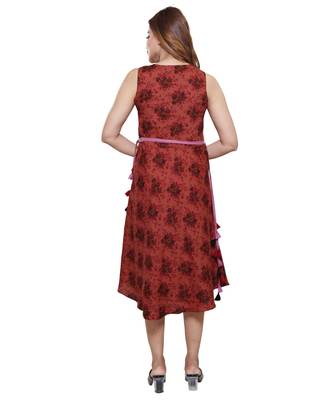 En Vogue Linen Printed Dress 6