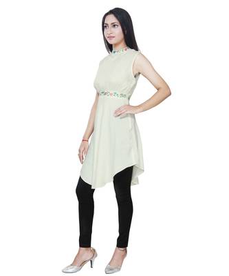 En Vogue Embroidered Viscose Dress 6