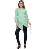 EN VOGUE COTTON ASYMMETRIC tOP