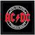 AC DC Band Group  Music Black Framed Wall Hanging Art Print for Office  Home Reading Room  ( 8x8 ) Inch