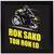 Rok sako toh rok Lo  Humour Black Framed Wall Hanging Art Print for Office  Home Reading Room  ( 8x8 ) Inch