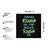 Zindagi Rough hai Par hum bhi Tough Hai  Humour Black Framed Wall Hanging Art Print for Office  Home Reading Room