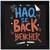 Haq se Back Bencher  Humour Black Framed Wall Hanging Art Print for Office  Home Reading Room  ( 8x8 ) Inch