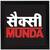 Sexy Munda  Humour Black Framed Wall Hanging Art Print for Office  Home Reading Room  ( 8x8 ) Inch