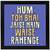 Hum toh Bhai Jaise Hai waise Rahenge  Humour Black Framed Wall Hanging Art Print for Office  Home Reading Room