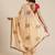 Beige Georgette Printed Saree