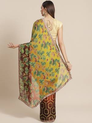 Milti Georgette Printed Saree 2