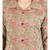 Multi Cotton Printed 3/4 Sleeve Shirt Coller Casual Kurta Pant Set
