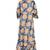 Women Flared Kurti with bell sleeves Multicolour 3/4 sleevs