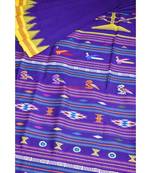 ORIGINAL GANJAM BOMKAI PURPLE saree