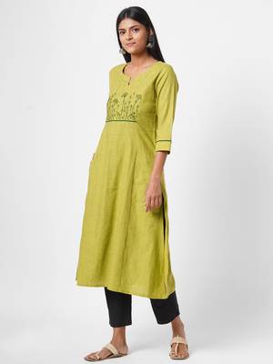 2 Ply kurta with embroidery 2