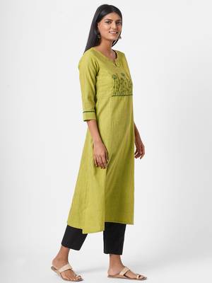 2 Ply kurta with embroidery 3