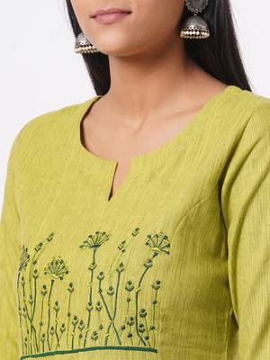 2 Ply kurta with embroidery 7