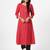 Pinhole embroidery kurta